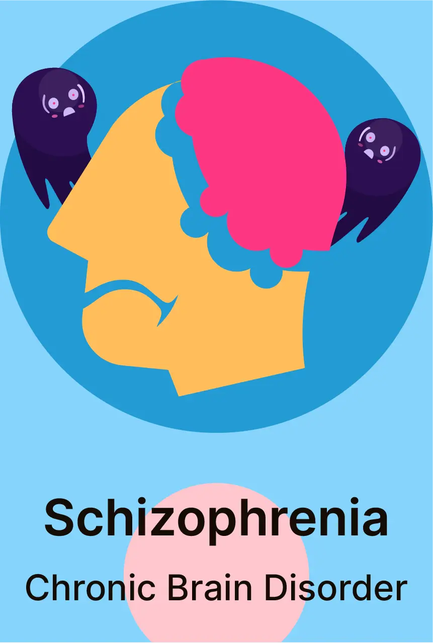 Chronic Brain Disorder Icon